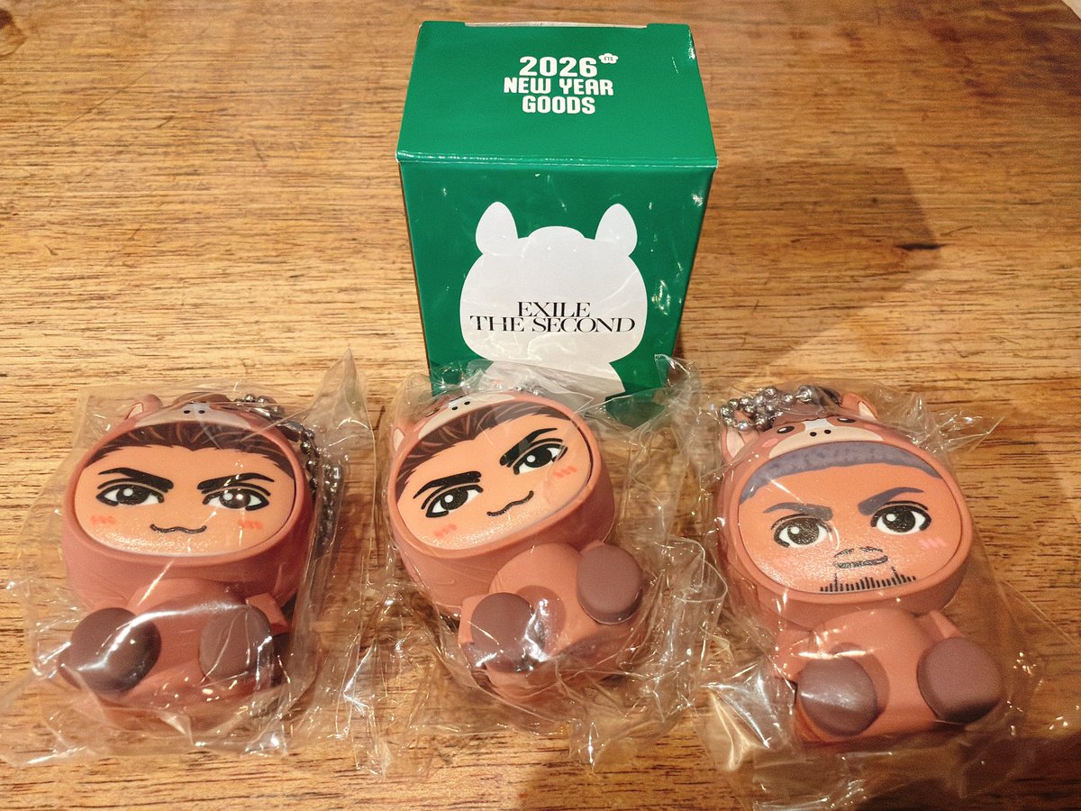 EXILE THE SECOND セカンド 着ぐるみキーホルダー トラステ 【譲