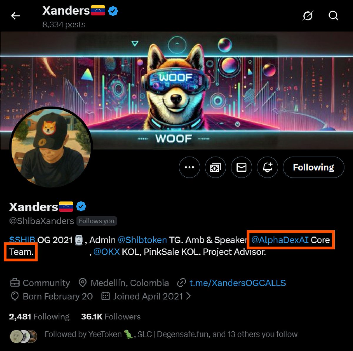 AlphaDex tweet media