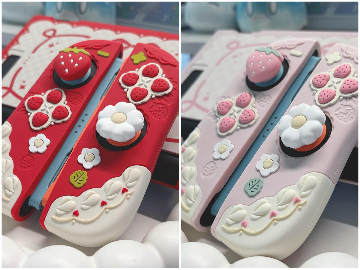 GEEKSHARE様（<a href="/Geeksharecult/">GEEKSHARE【公式】</a>）より
【Switch2 苺ケースカバー 】
を提供頂きました〜❕🤍

#PR #Switch2 #GEEKSHARE

苺モチーフのデザインに細部までかわいいが詰まっている魅力的なSwitch2ケースカバー🍰🤍