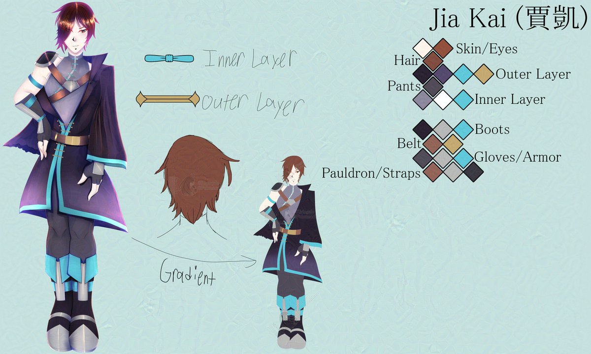 Kiringale's tweet photo. [OC] Starting 2026 with some OC ref sheets~ https://t.co/EK37M7i3Sl