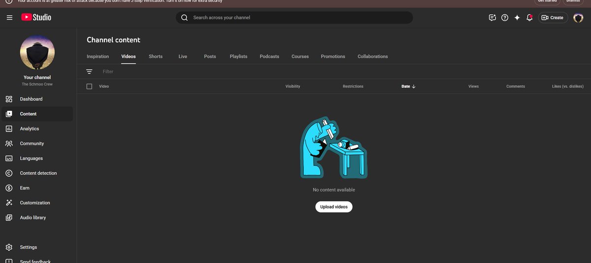 <a href="/TeamYouTube/">TeamYouTube</a> <a href="/YouTube/">YouTube</a> Yo, so a Group Channel that me and a few friends own, recently got hacked by somebody and now All of our videos are compromised. This is a very serious fucking thing, 6 years worth of videos have been removed and i'm really hoping we can get those back