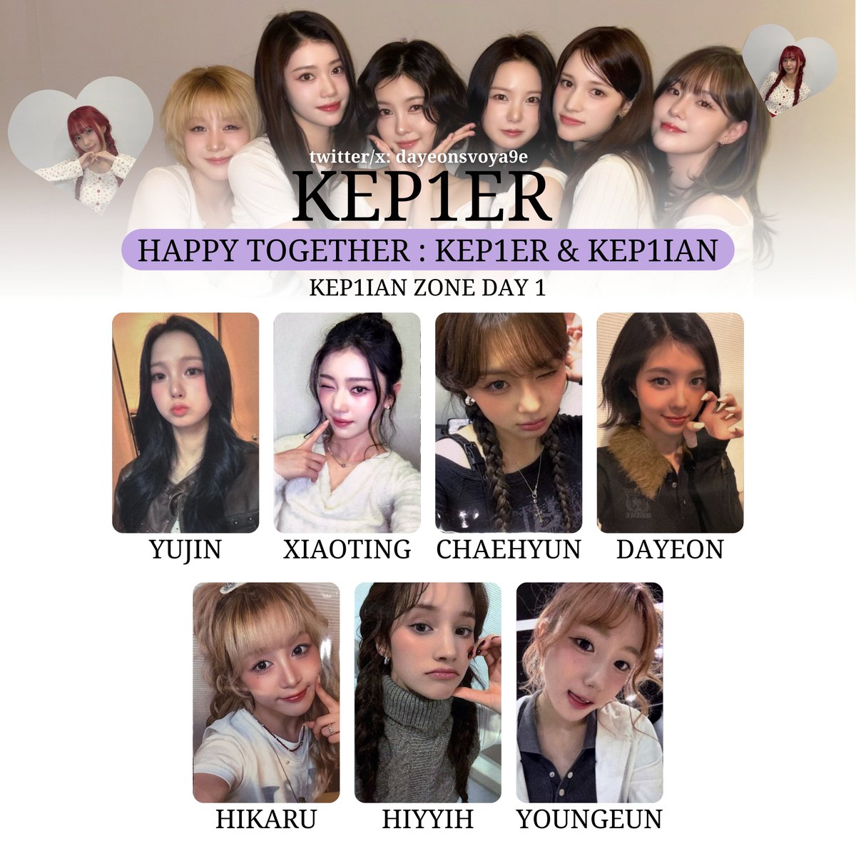 HAPPY TOGETHER : Kep1er & Kep1ian #케타포코엑스 4th ANNIVERSARY