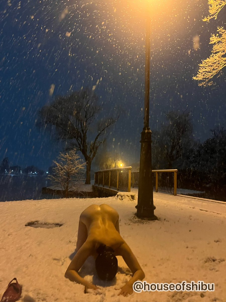 houseofshibu's tweet photo. 有言実行で雪中土下座やってきました。
流行りの画像編集で白ビキニ着せないでくださいねw

他にもいろいろしたんで夜にcandfansに上げます。 https://t.co/Q9uqfFdOol