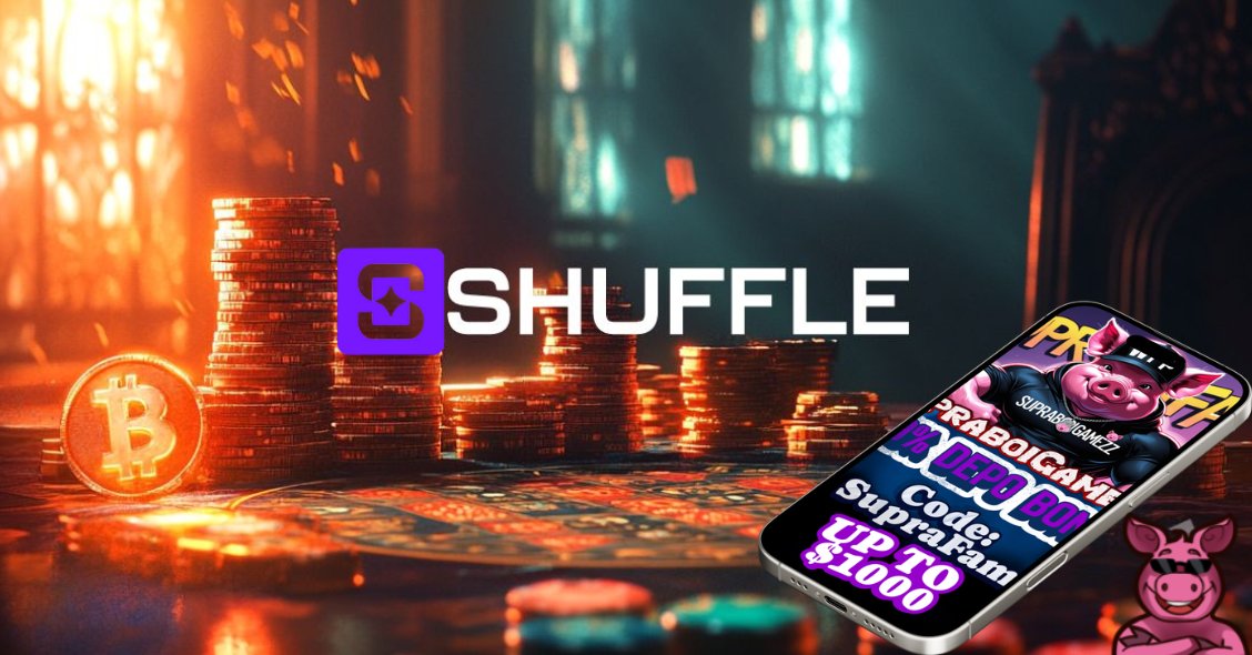 Help ya boy out Scroll over to Shuffle code: SupraFam

shuffle.com/?r=SupraFam
Leader board, Weekly Giveaway, Bonus Buy Bangers

#CryptoGiveaway #MAXWIN #NewYear2026