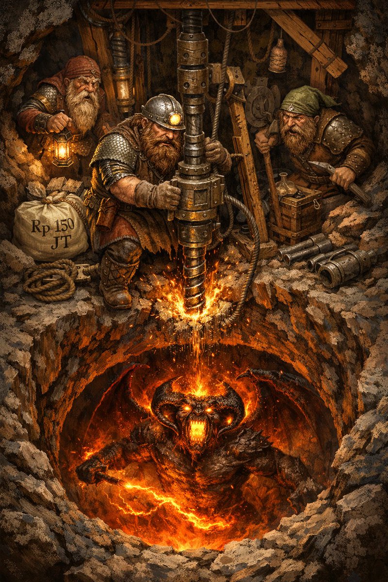 "Assalamualaikum Balrog"

Ketika Dwarf di Gunung Moria mengebor sumur dengan dana 150 juta