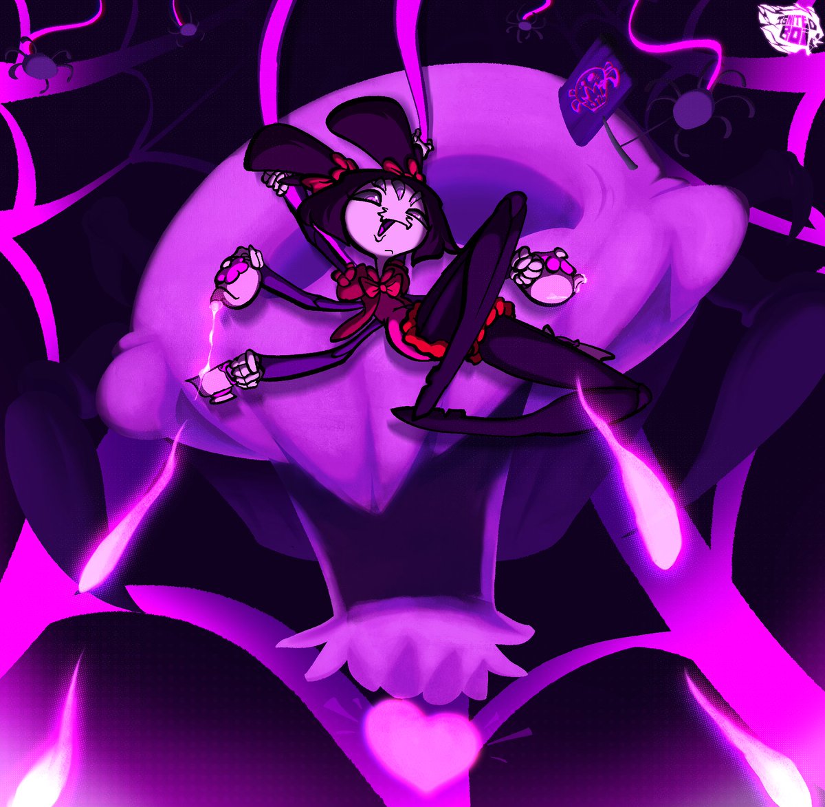ignitedboi's tweet photo. 🕷️🕸️SPIDER DANCE 🕸️🕷️
starting 2026 with some undertale fan art >:) 🔥🔥
#undertale #Muffet #spiderdance https://t.co/BvP6S29qrI