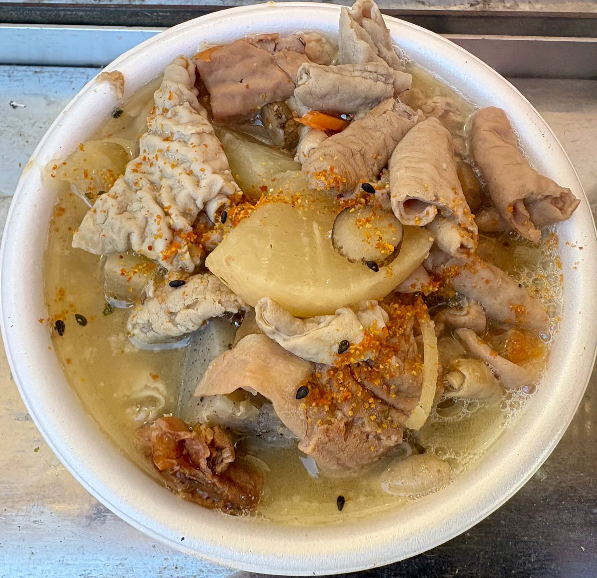 2年連続で大吉引けた！！からモツ煮で祝勝会することにしたった🍲