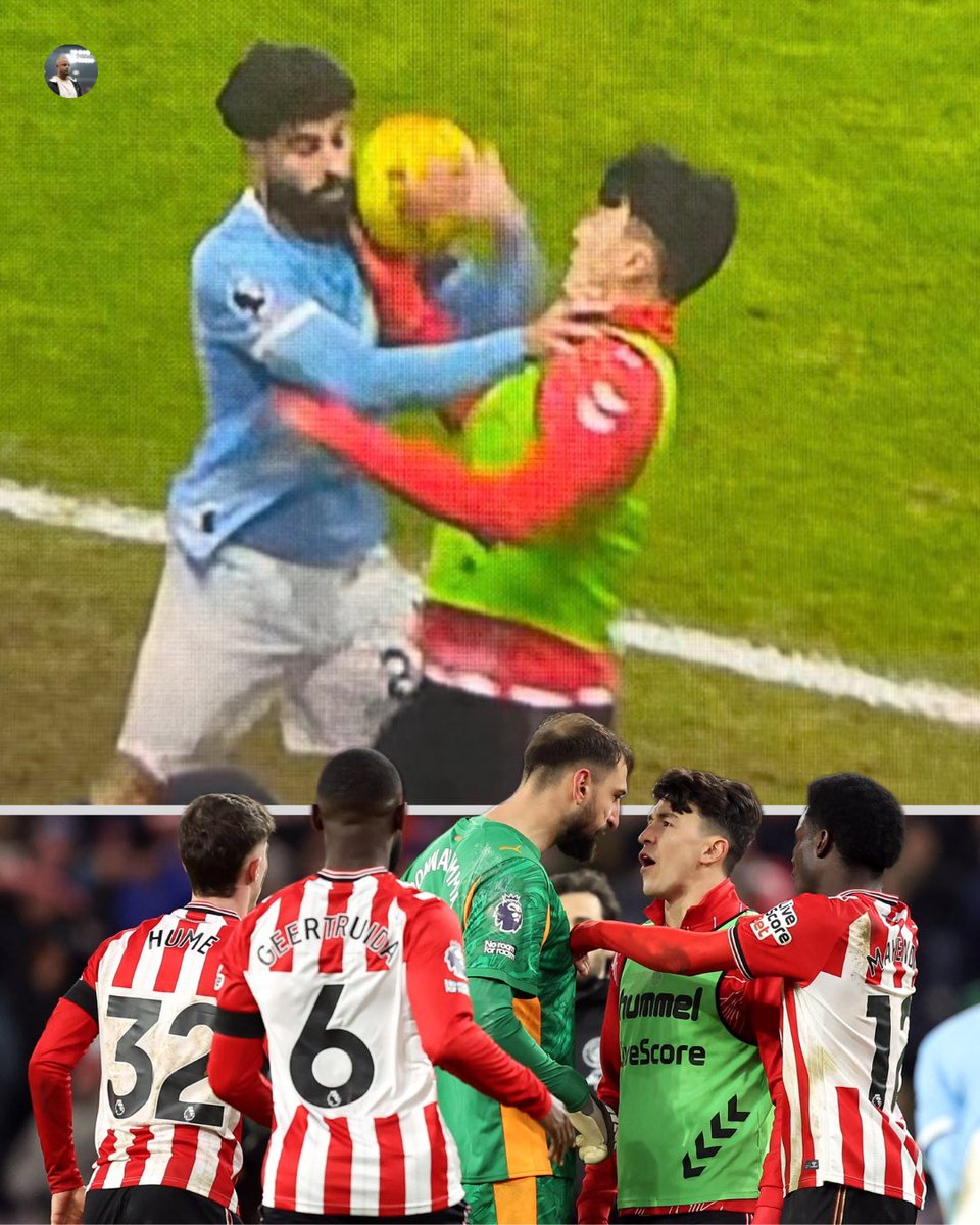 I still love how Donnarumma, after the game,  went to remind Luke O’ Nien he’s a stup!d c*nt for delaying play.