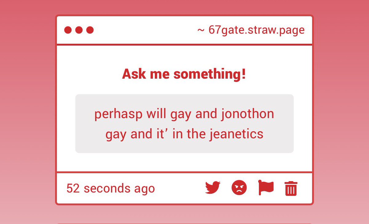 67gate's tweet image. 