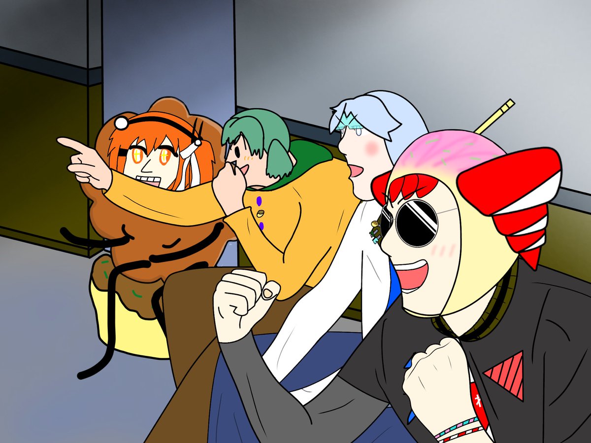 えびくま（感謝） マグマえび(僕)、すぴなちさん(@5p1nach9887 )、無名さん