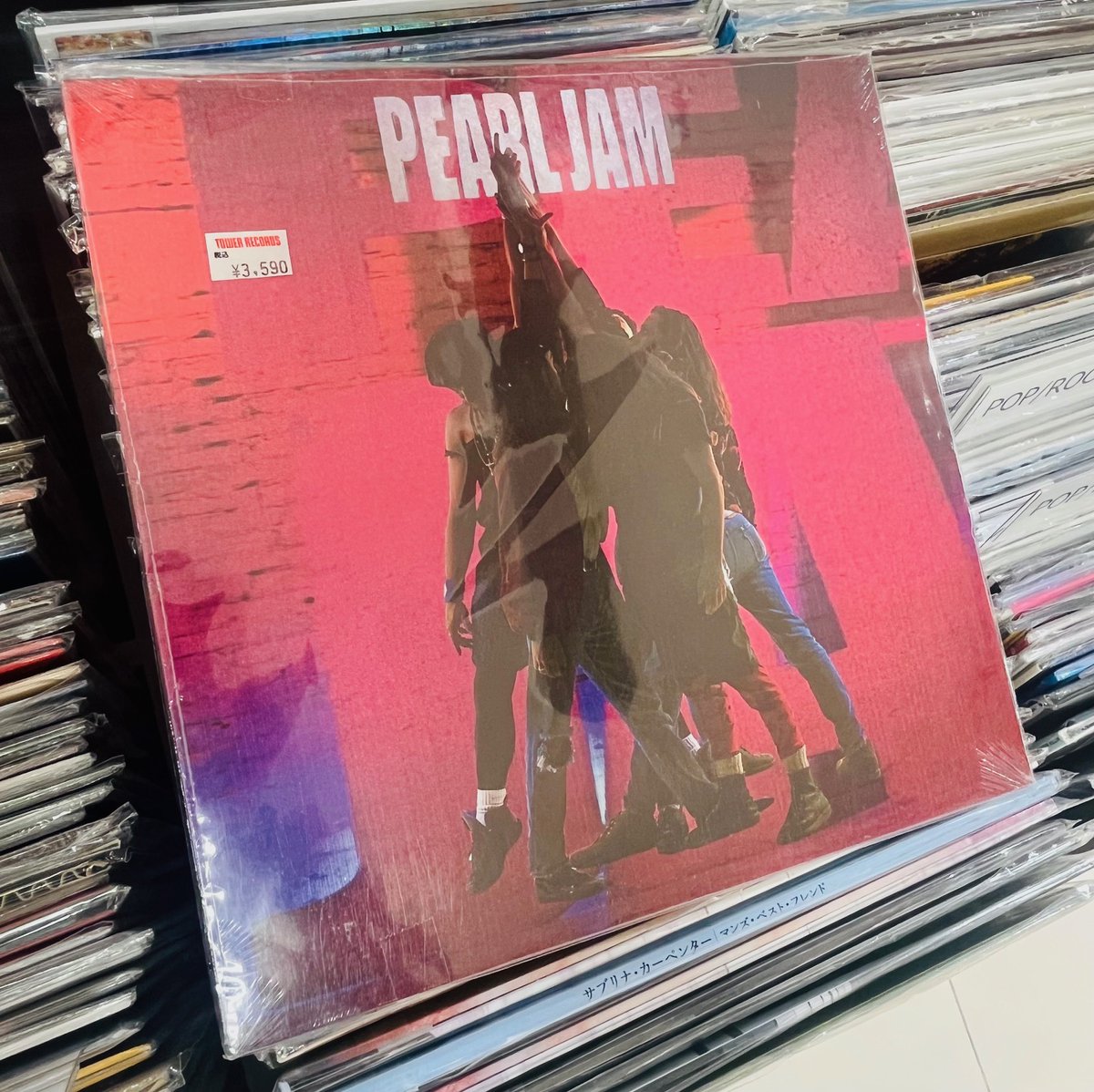 VINYL】 #PearlJam『Ten』 アナログ盤 絶賛発売中！ MTVヴィデオ
