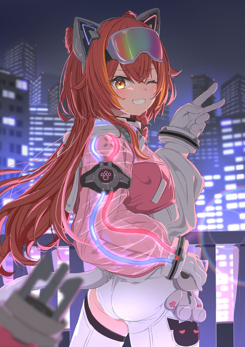 猫汰つな 猫汰つなさんの3周年記念グッズイラストを描かせていただきました