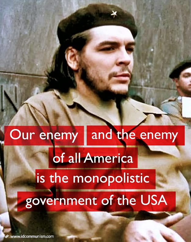 ultras_antifaa's tweet image. "Our enemy, and the enemy of all America, is the monopolistic government of the USA."

-Ernesto Che Guevara