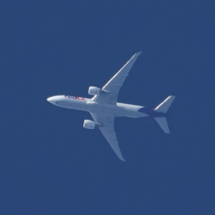 ponta70718103's tweet image. 2025年12月14日の #フェデックスエクスプレス
・FX23便B777-F(N868FD)  ANC→HKG  38,000ft.
#FedExExpress #FDX #freighter #エアカーゴ #上空通過機
