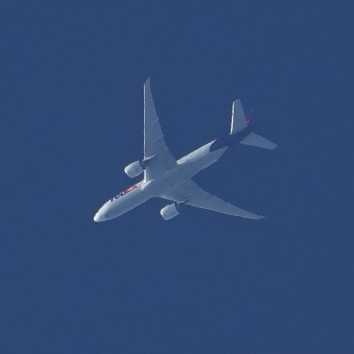 ponta70718103's tweet image. 2025年12月14日の #フェデックスエクスプレス
・FX23便B777-F(N868FD)  ANC→HKG  38,000ft.
#FedExExpress #FDX #freighter #エアカーゴ #上空通過機