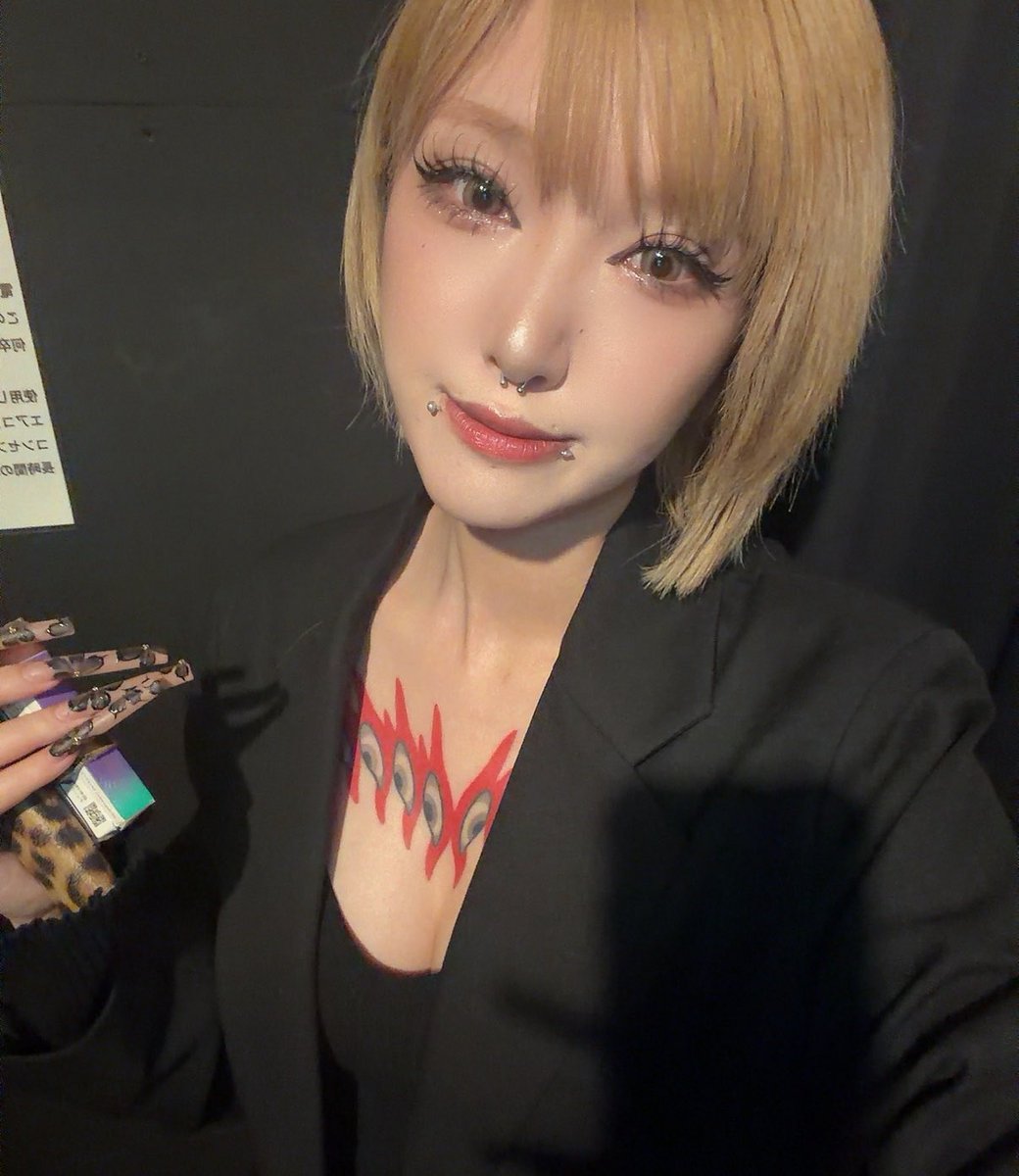 mti321's tweet image. 今年初メイク‼️
めでたく和装で縛られまっせ