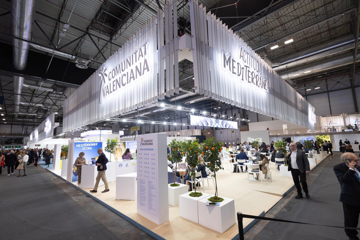 GVAturisme's tweet image. 🙌Llevamos la @c_valenciana por 39 ferias en 2025

📍Viajamos por 24 certámenes internacionales y 15 nacionales para promocionar productos estratégicos como el #MICE, el turismo de naturaleza, el cicloturismo o la gastronomía.

ℹ️f.mtr.cool/pmyomtaitf
