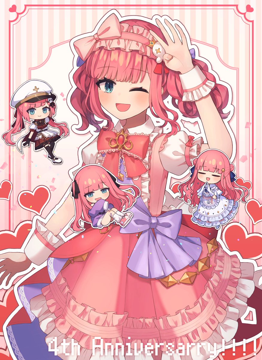 akatanotaki's tweet image. 🩷💜4th anniversary💜🩷