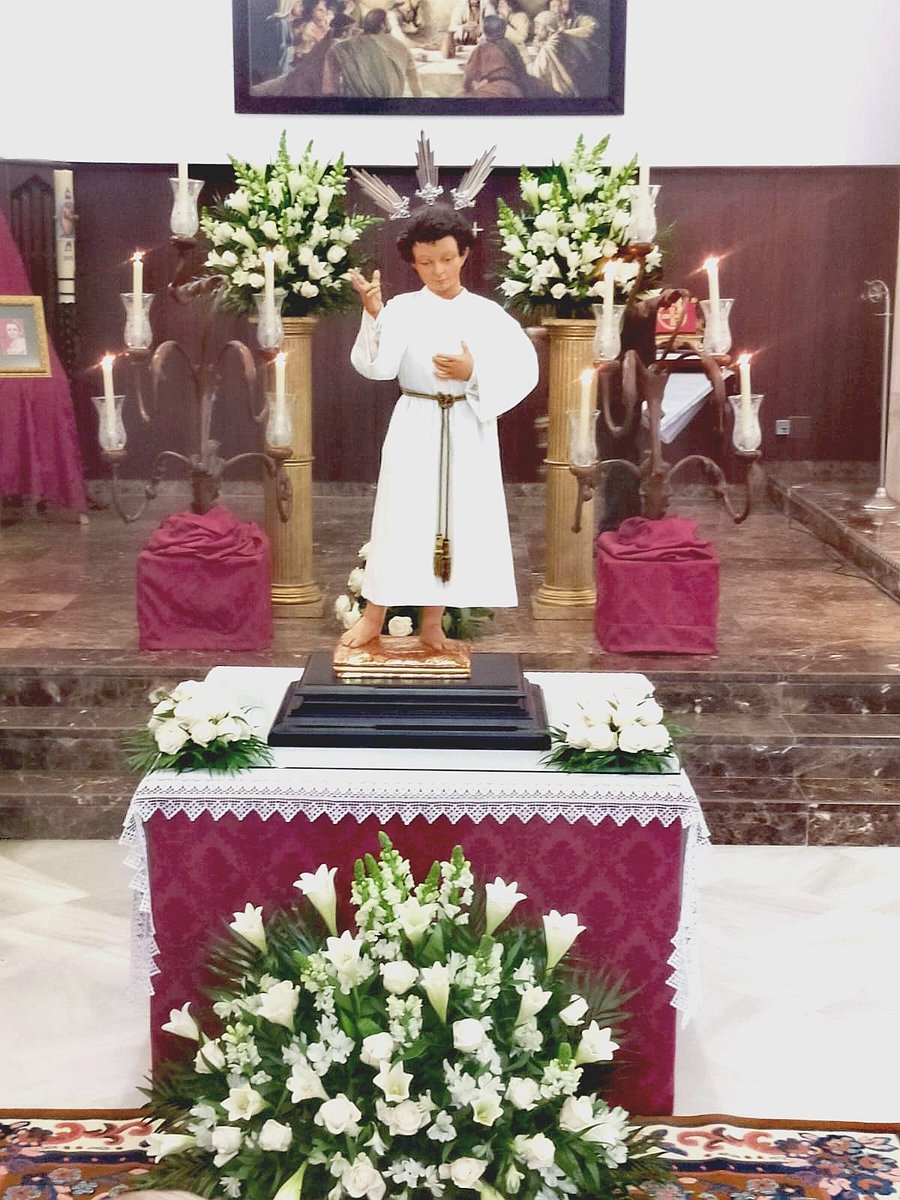 Besapié a Nuestro Titular el Dulce Nombre de Jesús en horario de 10 a 13h y de 17 a 18:30 h en nuestra <a href="/parroquiaoliva/">Parroquiadelaolivadh</a>
! Os esperamos ¡