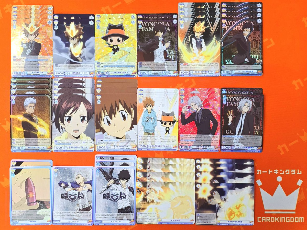 ヴァイスシュヴァルツブラウ　沢田綱吉　まとめ売り WSブラウ】 🎍ヴァイスシュヴァルツブラウ新春特価🎍 構築済みデッキ