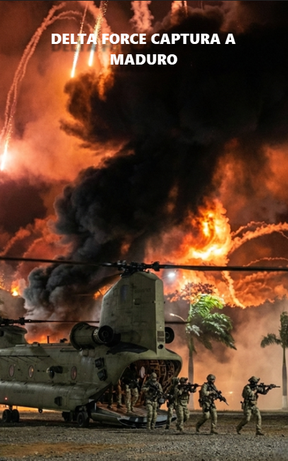 #URGENTE Es capturado Nicolas Maduro y su esposa

El presidente Donald Trump informo que la fuerza Delta (grupo especial del ejercito) ha ejecutado con éxito una mision a gran escala y han capturado a Nicolás Maduro y su esposa. Ambos ya fueron trasladados fuera de Venezuela.