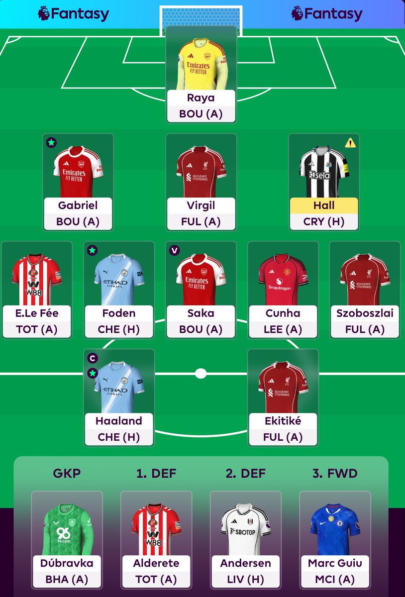 Gameweek 20 - Gabriel and Elf in the week after Xmas 🎄