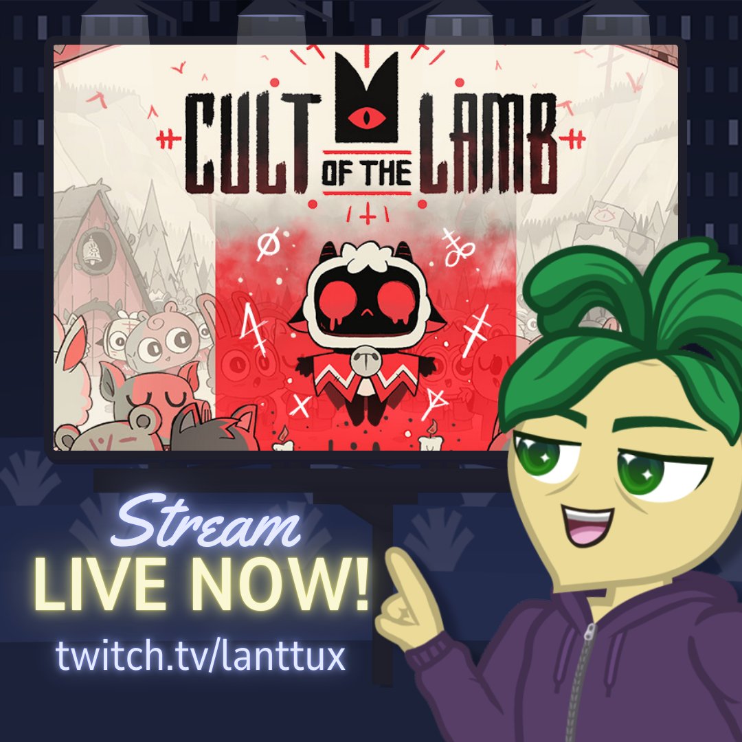 🌱 LIVE NOW 🌱
Preparing for Woolhaven!
🎮 Cult of the Lamb
🌱 Link in bio
#TurnipTheStream #Vtuber #LanttuX #CultOfTheLamb