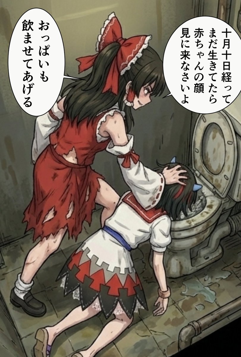 霊夢と正邪のおっぱいの続き。
めでたしめでたし。 