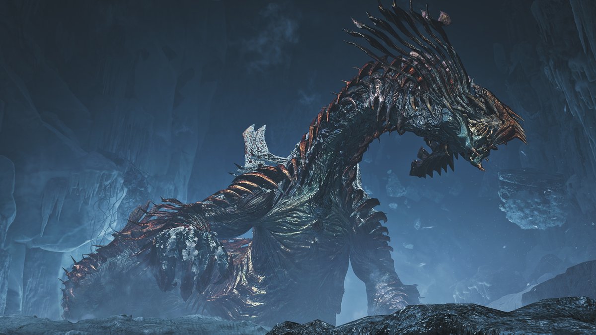 MH_Wilds's tweet photo. 配信期間（日本）
1月7日（水）午前9:00～1月21日（水）午前8:59

フリーチャレンジクエスト「凍え知れ、安寧の睡郷」
自由な装備で記録に挑むフリーチャレンジクエストが登場！参加することで限定のチャームを入手できます。
※限定のチャームは後日配布されます。

フィールド：氷鎖の凍峰
受注・参加条件：HR100以上
クリア条件：ジン・ダハド（歴戦王）の討伐
https://t.co/DDIY1I5sI6