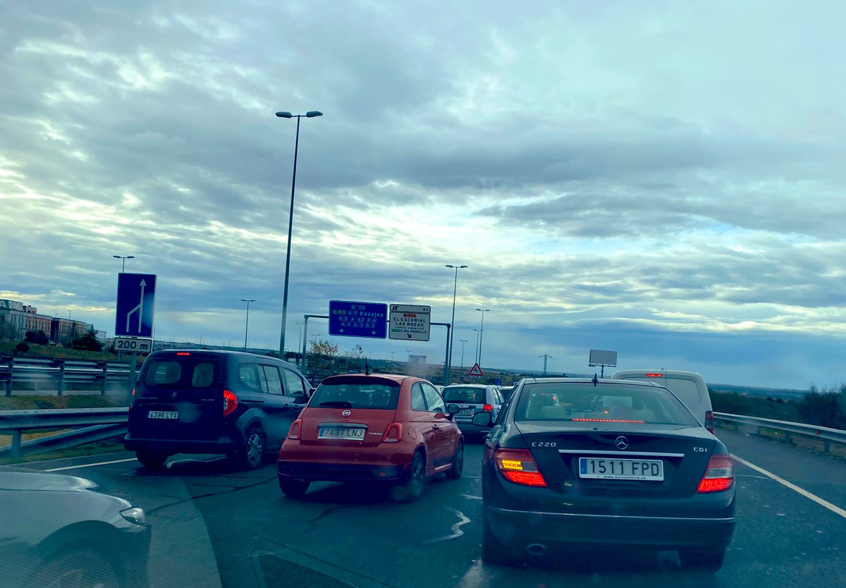 Descripción gráfica de ratonera #M50 #LasRozas