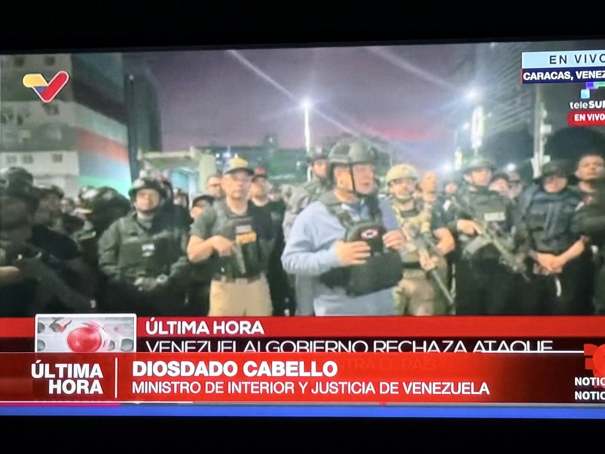 El demonio de Diosdado Cabello está vivo. Ojalá que vayan por él también. Ese es el cerebro detrás de toda la maldad del régimen.