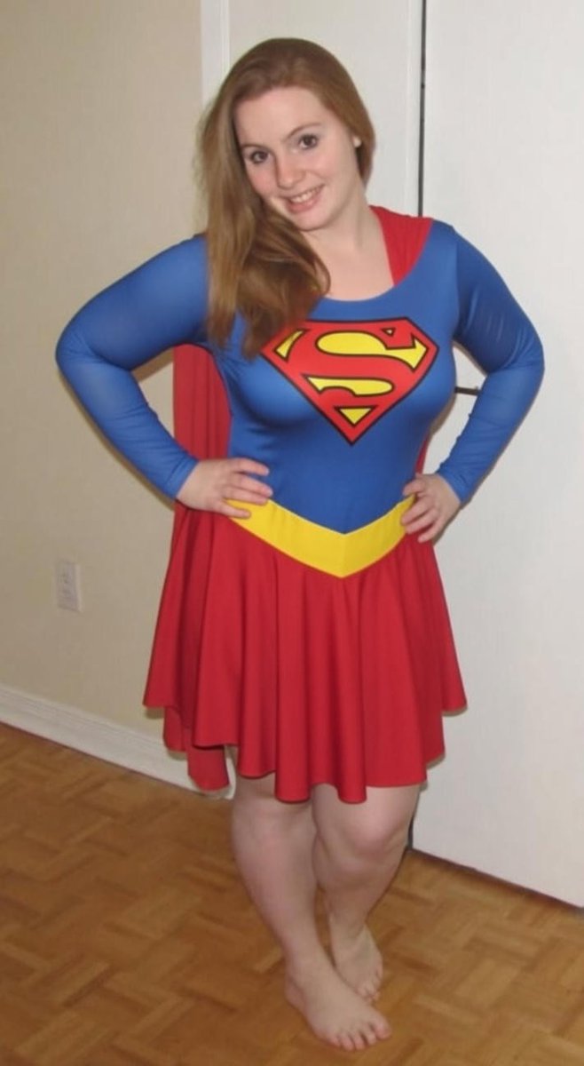 GingerDominator's tweet photo. When you have her dress up as Supergirl so you can fulfill a fantasy 😜

Supergirl gets overpowered and fucked as a way of sending a message to Batgirl that she's next 😈

#Cashmaster #Alphamale #Alpha #Findom #Supergirl #Superman https://t.co/QYXDvWe4tY