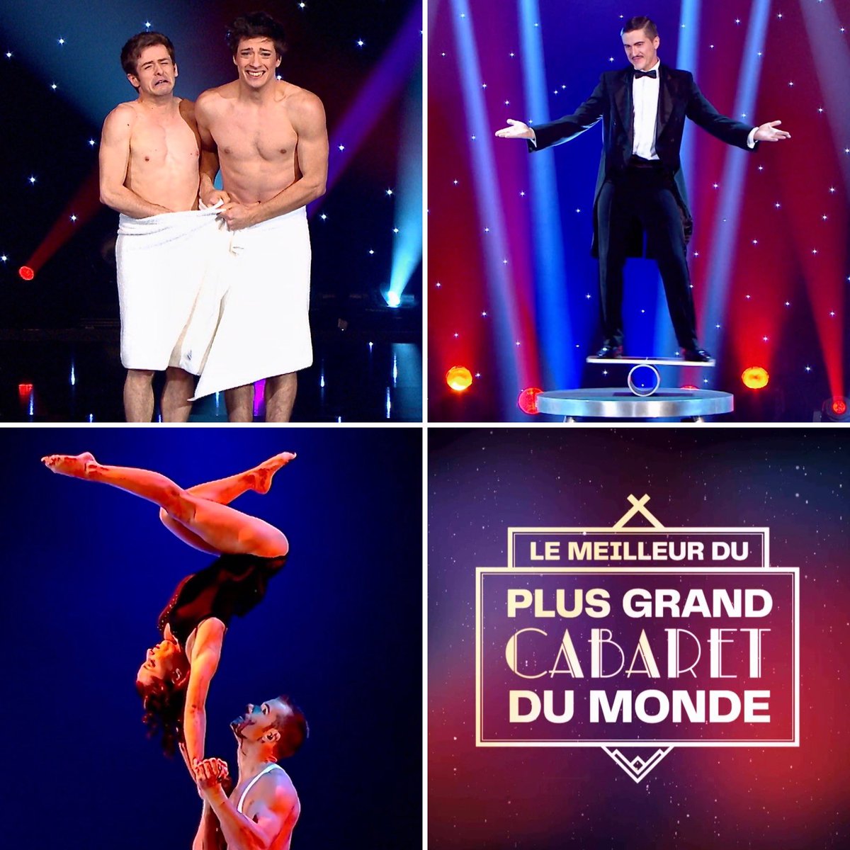 NewstartProd's tweet photo. Belle soirée sur @gulli devant « Le meilleur du Plus Grand Cabaret du Monde » 🪄🪄🪄

✨ 21h05 : épisode 6 inédit

✨ 22h55 : épisodes 1 &amp; 5 https://t.co/lPUuwhPbhw