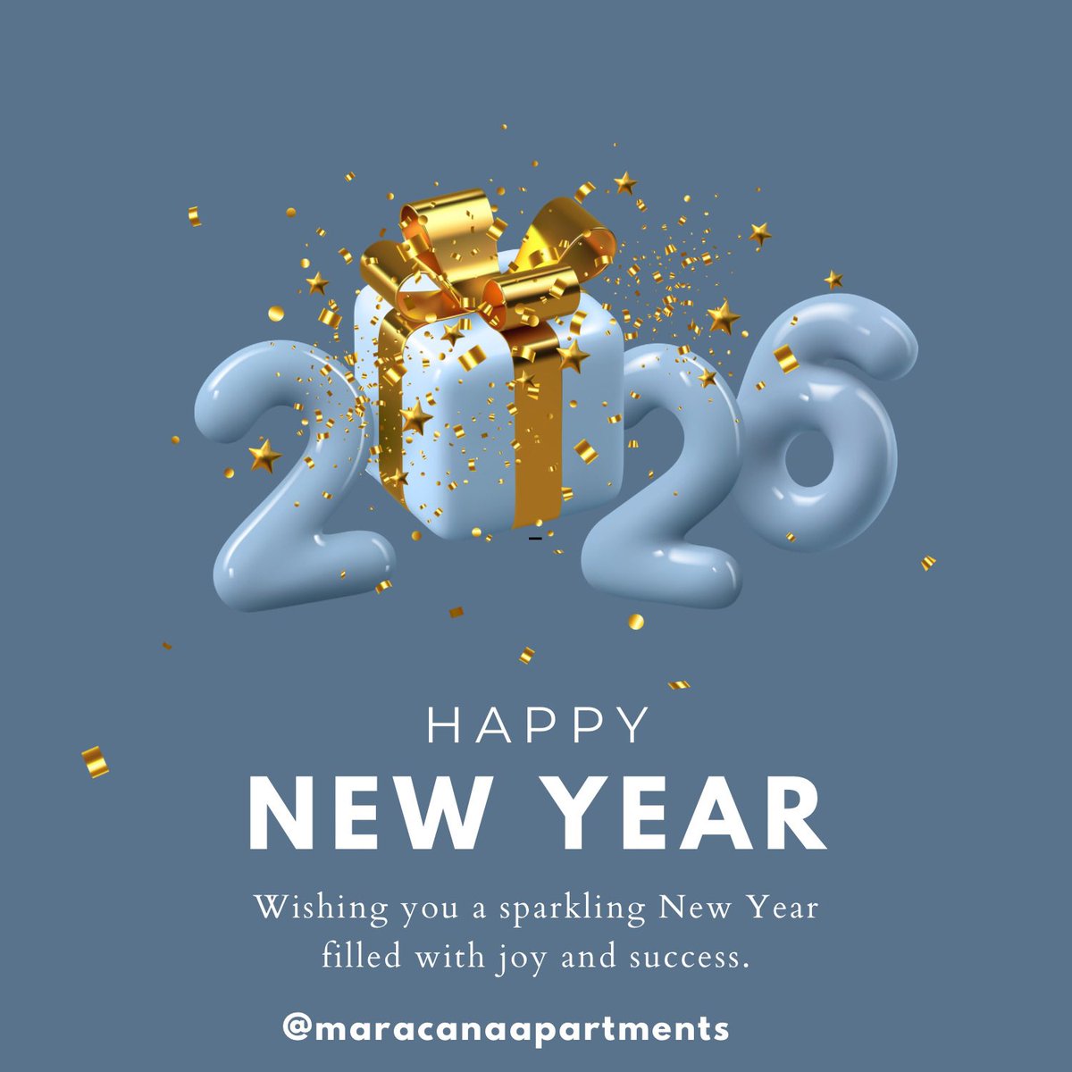Wishing you a blissful and prosperous year ahead 🎈