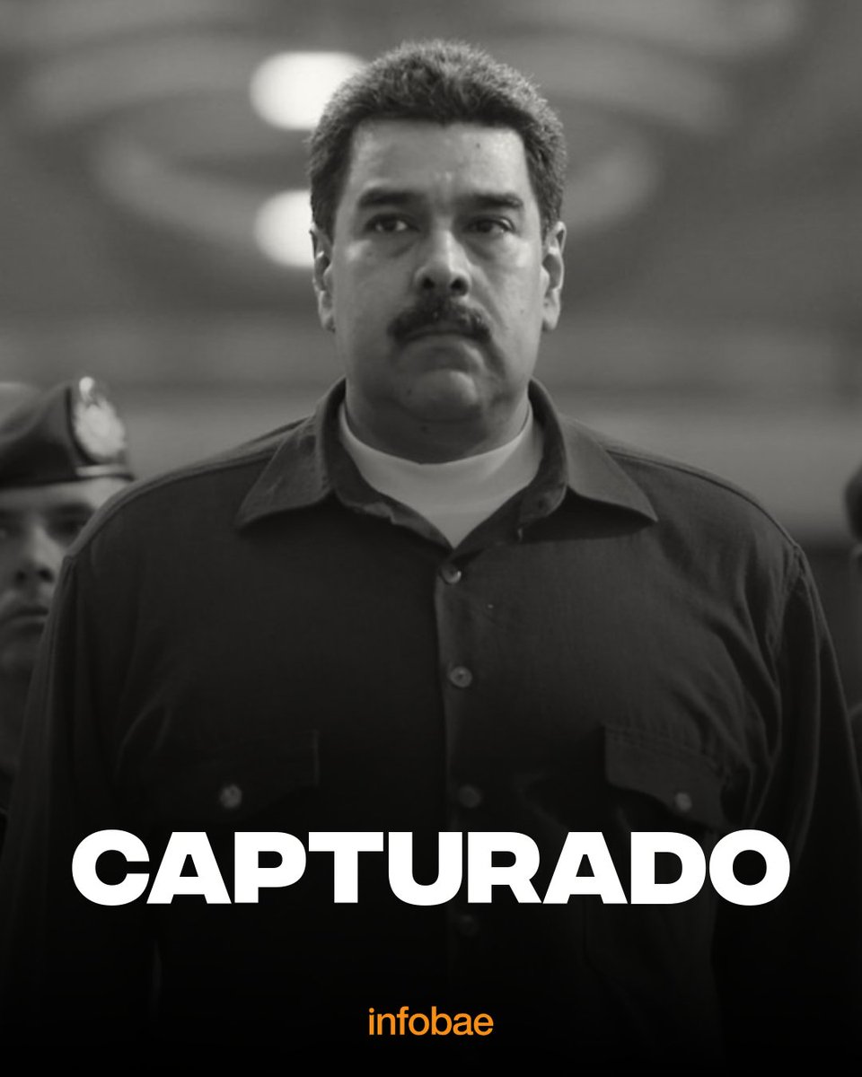 Trump confirmó que Nicolás Maduro fue capturado y sacado de Venezuela luego de un operativo sobre objetivos militares infob.ae/4js0gVV