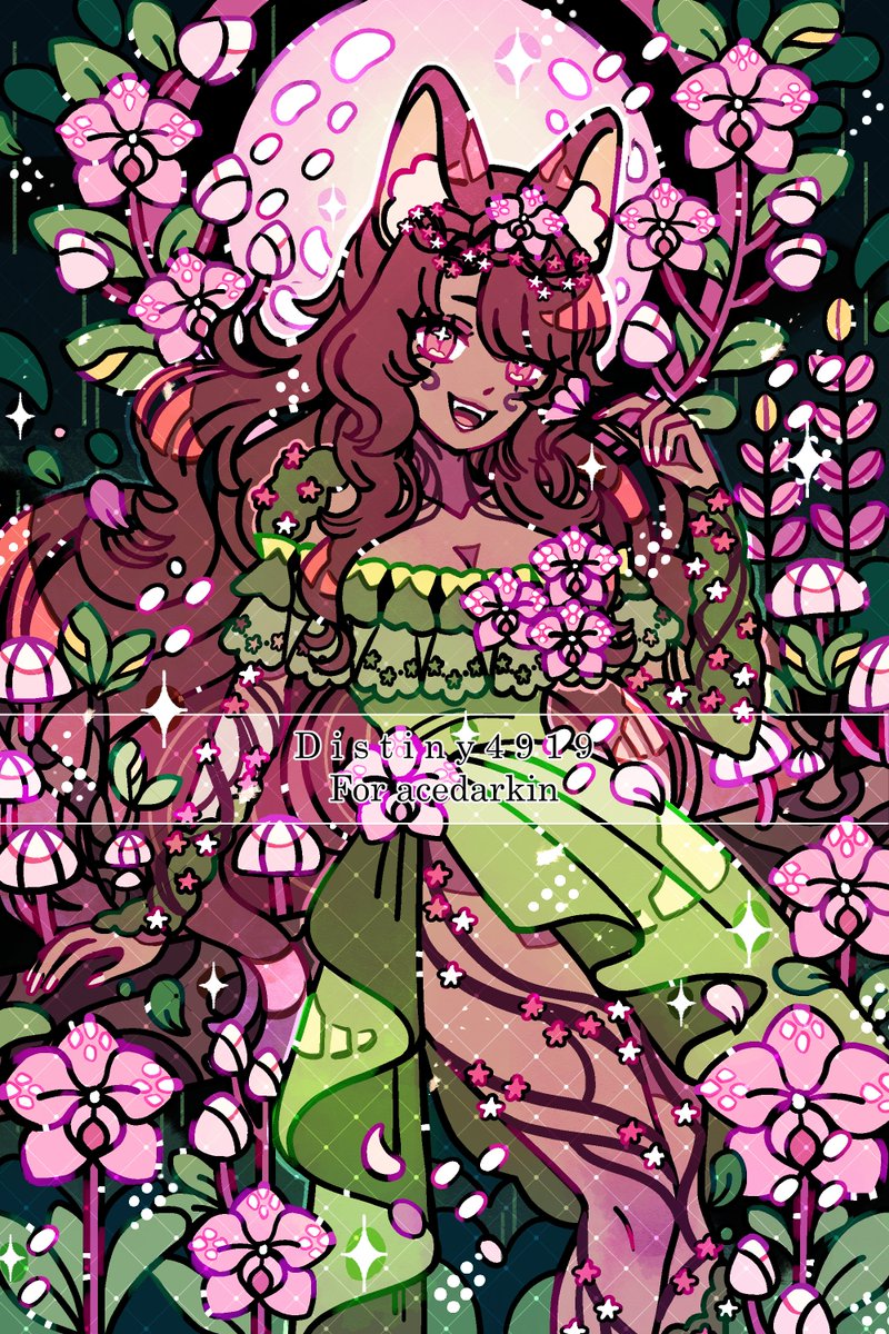 [ Commission : Omakase ] for <a href="/AceDarkinGaming/">AceDarkin</a> 
 
🌺🌿✨

#commissionart #beautful #fantasy #VGen #VGenComm    

My VGen : vgen.co/distiny4919
