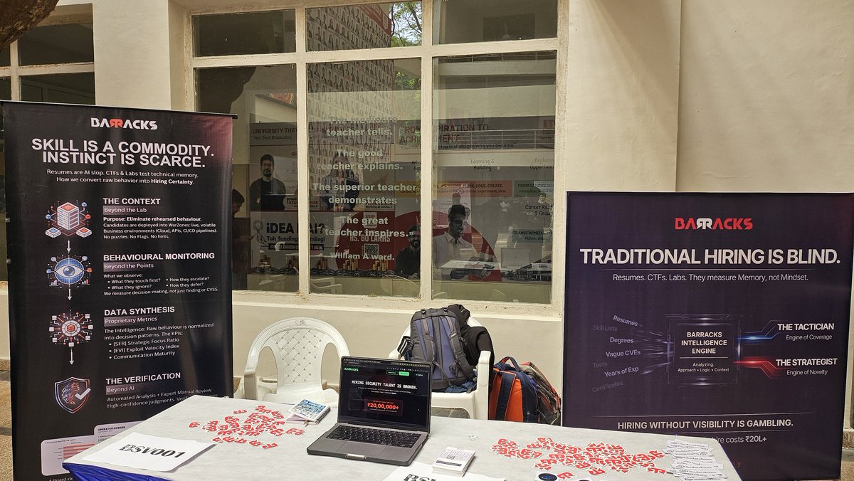 Barracks tweet media