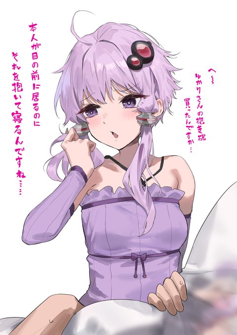 ゆかりさん抱き枕をよろしくお願いします! 