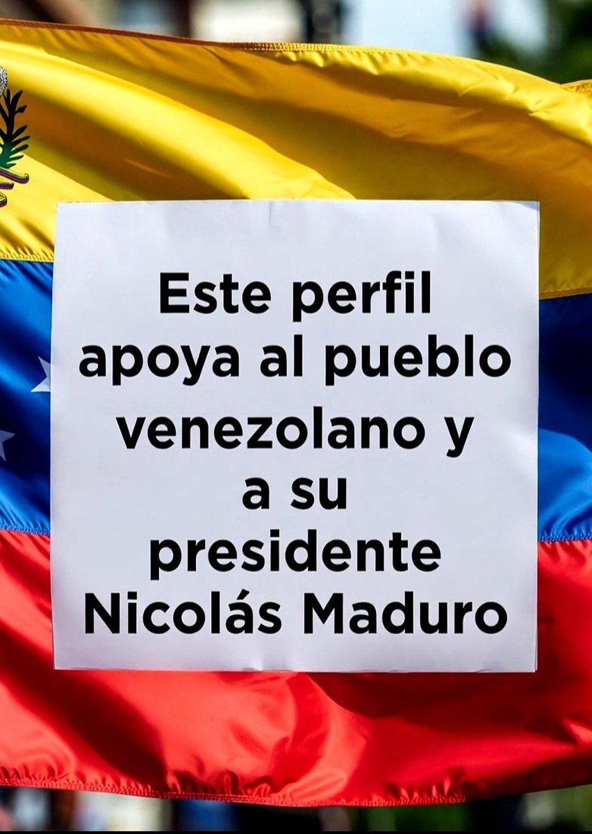 Entonces si así funcionan las cosas, #Russia debería ir a secuestrar a Zelensky? O #Iran debería ya matar a Netanyahu? Porque ese es el maldito ejemplo que pone #EEUU y <a href="/realDonaldTrump/">Donald J. Trump</a> para cuando alguien te cae mal

#Venezuela no se rendirá!!!