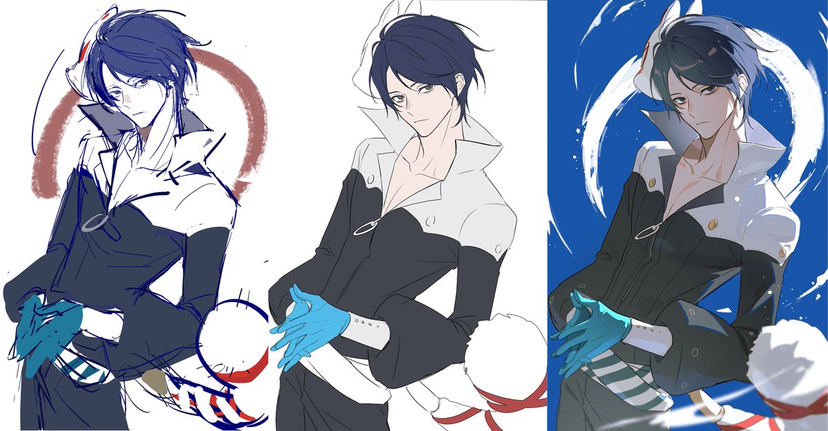 CHANNEL_0513's tweet image. 늘 갠취는 단색이지만...일단 그림