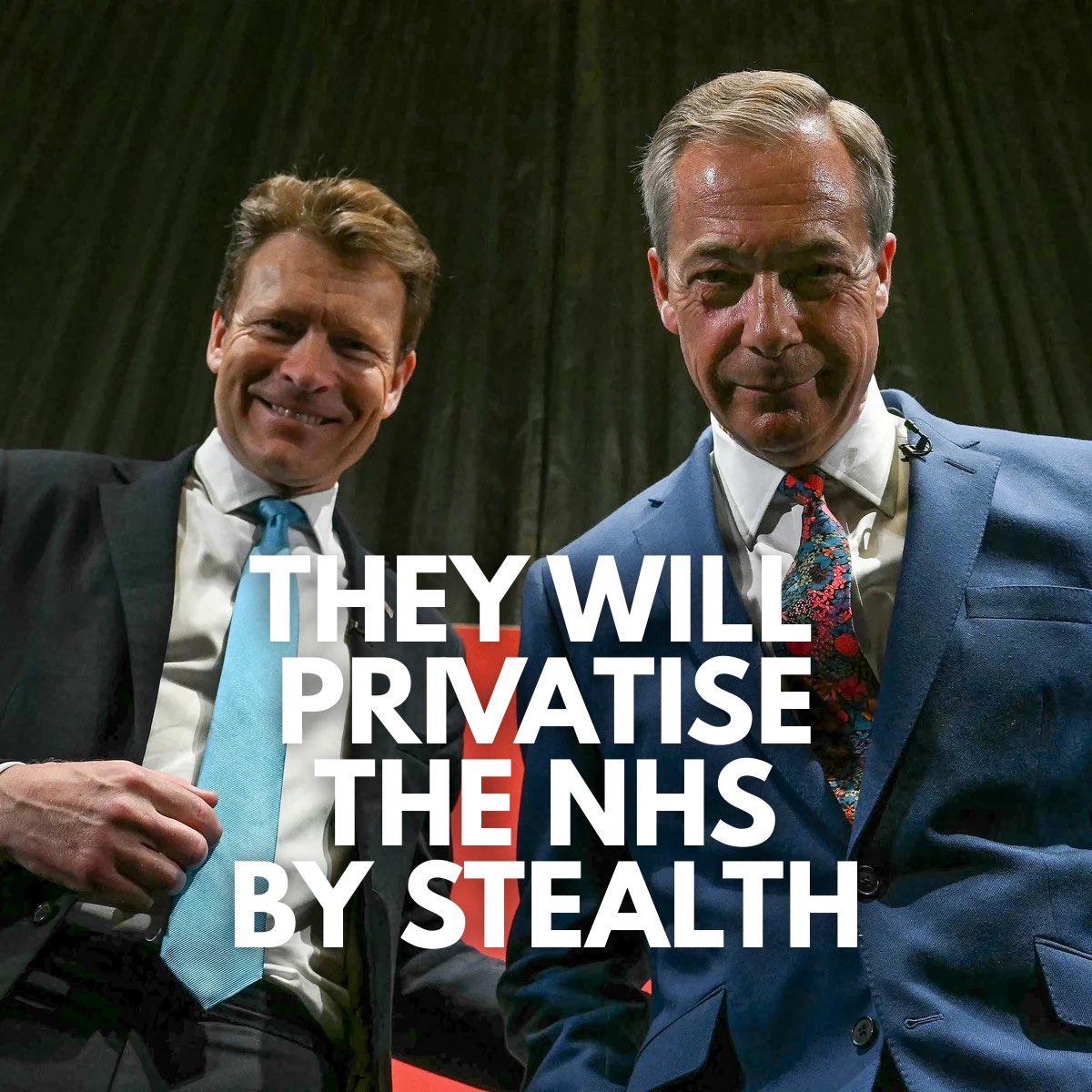 reformexposed's tweet photo. Reform UK won’t use the word ‘private’ when talking about healthcare. Richard Tice is calling it ‘independent’:

"Instead of giving £26bn to the already bloated wasteful NHS, we proposed easing pressure on the health service by incentivising those who can afford to pay more to go independent with a tax break."

Tax breaks for helping privatise the NHS.