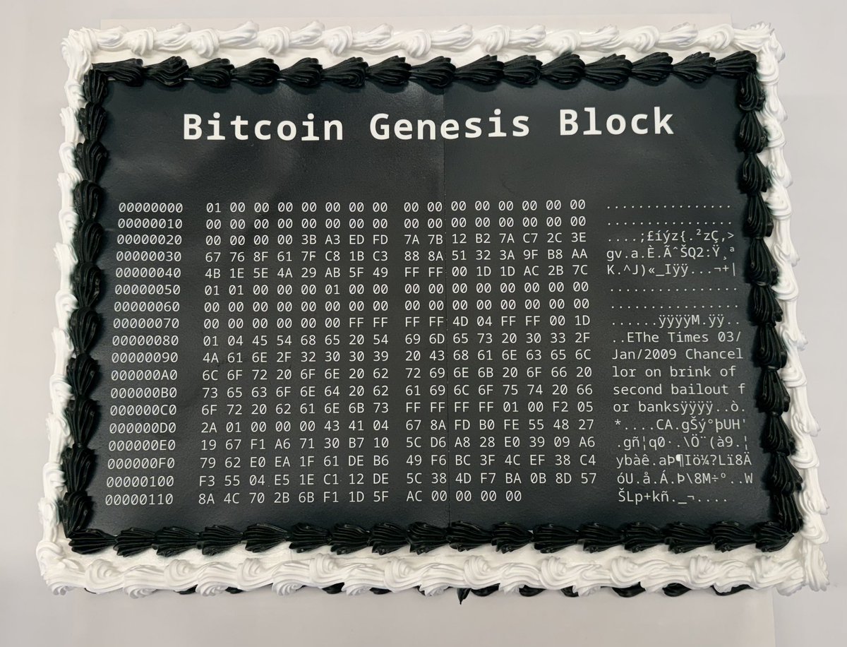 현재 비트코인 센터 서울은 비트코인 생일파티 중! 실물로 케이크를 보시면 더 웅장합니다 🥳🎂