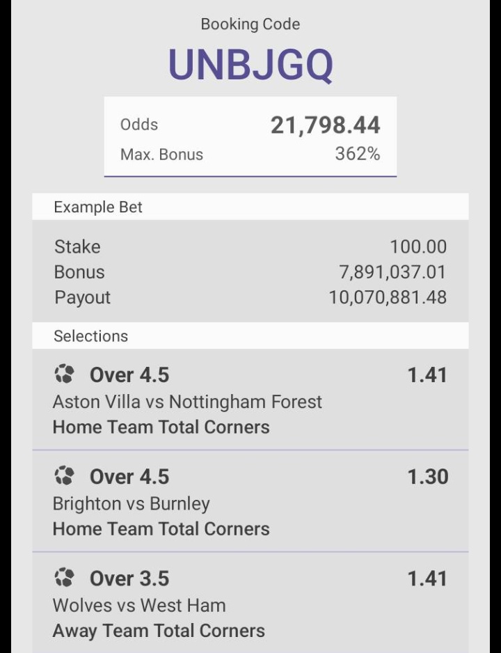 FOOTBALL SPREADSHEET FOR THE DAY ⚽⚽⚽

Q29SW4 || N5E9JY || UNBJGQ

Edit To Your Taste Always ✍️✍️✍️ 

Stake Responsibly 🔞🔞🔞 #Flawless