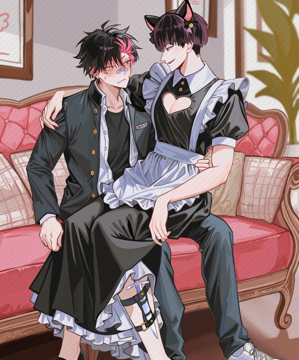 나루홋 커미션이 들어와서 재밌게 작업했습니다// 빗금처리 된 크롭본 올리고 갑니다☺️