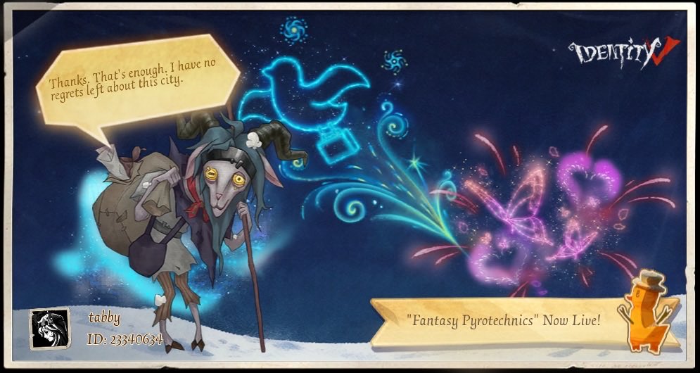 JKinashi's tweet photo. I'm playing Identity V. Fancy a game? https://t.co/qnzr7MglLm