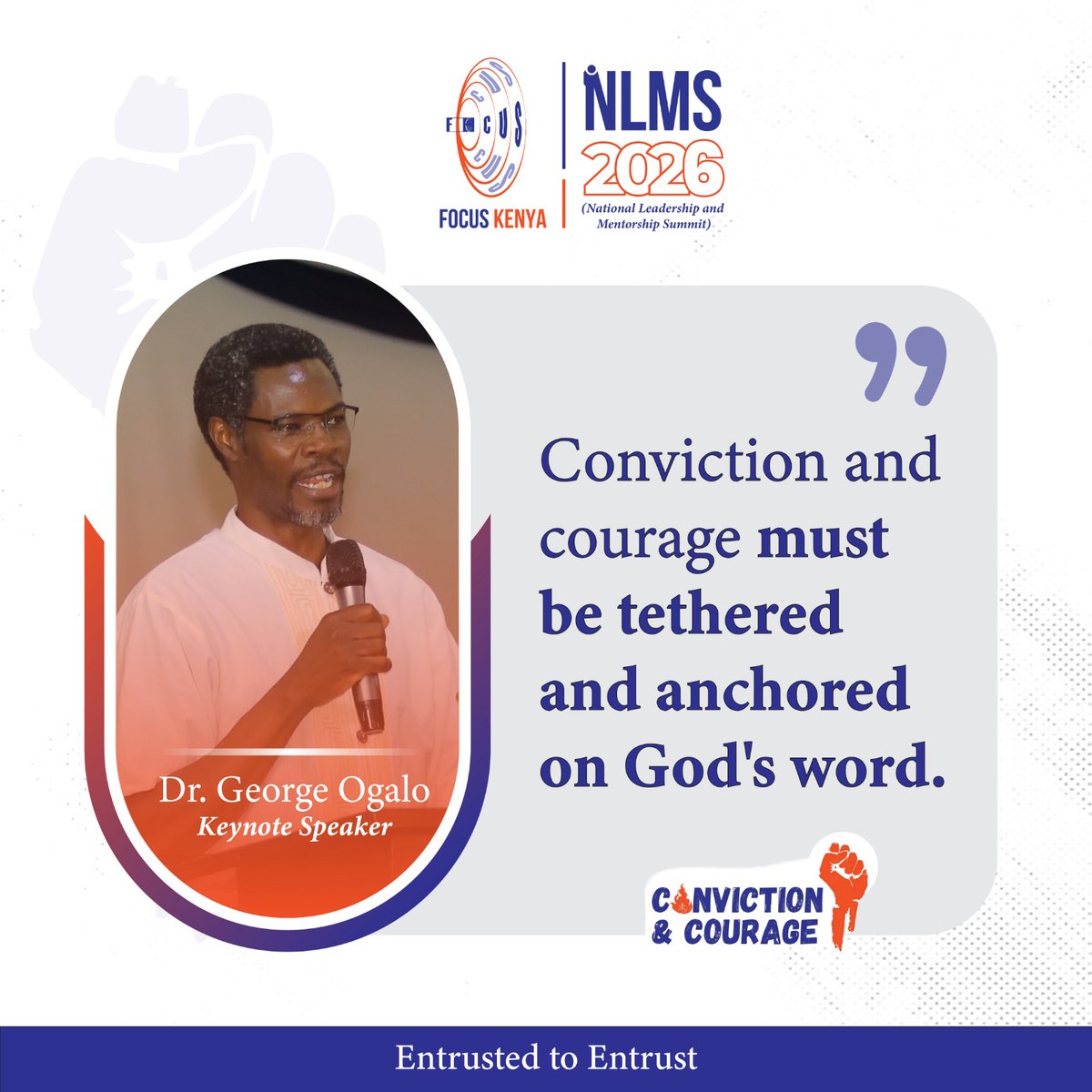 focuskenya's tweet photo. NLMS 2026 Opening Ceremony💥

"The leaders have gone ahead, have not set the bar, they have offered shoulders for your to stand on - To be transformative in your time you must go beyond the shoulders of the leaders on whose shoulders you stand."

Dr. George Ogalo https://t.co/oPhgzyV8XH