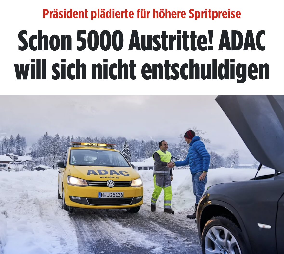 queru_lant's tweet image. Der ADAC will sich seine grüne Anti-Verbrenner-Propaganda weder zurücknehmen, noch sich entschuldigen.

Vielleicht möchte der arrogante Automobil-Club noch viel mehr Mitglieder verlieren.