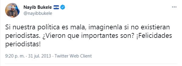 AlejandUMiranda's tweet image. Imagínense al Bukele del 2013 hablando de periodismo 😂🤣 así sonaría 👻🤠👻