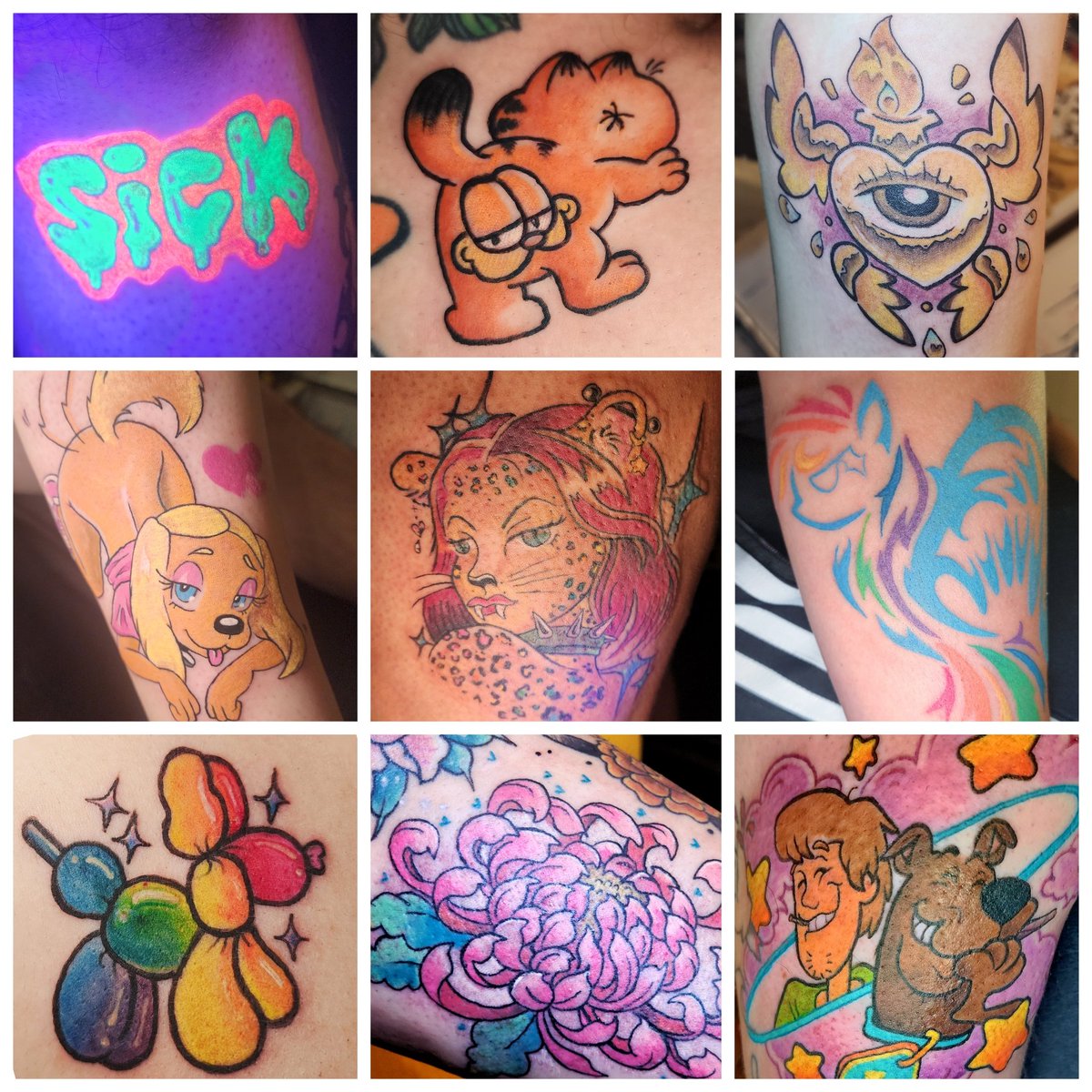 SwishTattoo's tweet photo. Howdy Glitter Critters! 2025! Wow! What an incredible year. I feel like a little plant that got to grow so much this year 🌱 Thank you all for the amazing experiences both here at home in TX and afar at TrueLove in Seattle and FoxDen in CT. https://t.co/DehG4p4qfL