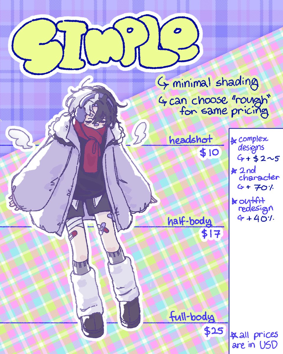 me_ddaeng's tweet photo. Hello~~!!
To promote my commissions (https://t.co/xIOV6CVi78)
If you leave your OC or a character you like in the comments, I will choose some and draw them!🩷
Please comment and shareeeee 🫶!! https://t.co/WmIgJejFh1